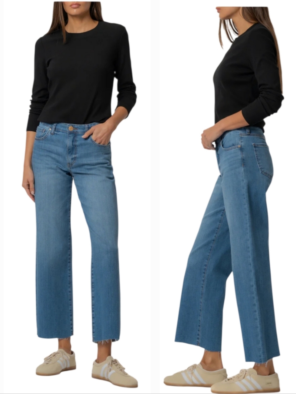 Kut From the Kloth Charlotte Wide Leg Jeans